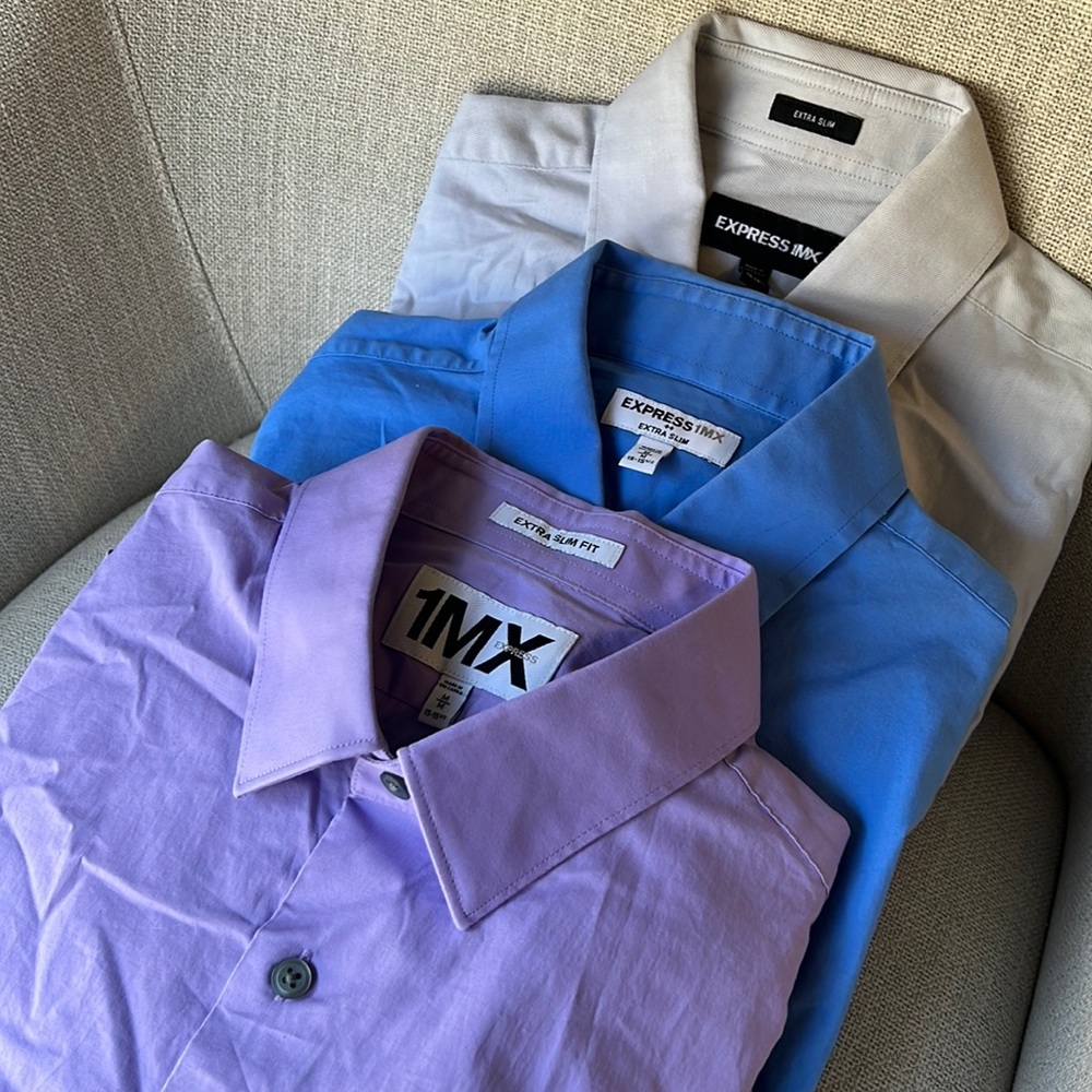 Men’s Button Down Dress Shirt Bundle